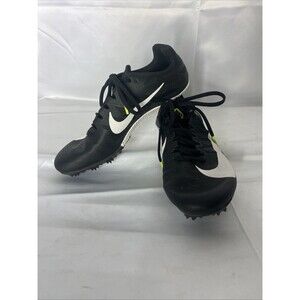 Nike Zoom Rival S Youth Sz: 6.5 Racing Cleats Black White Running Shoes
